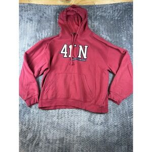 Gear For Sports Big Cotton Hoodie Mens XL Red 41 N Martha's Vineyard Graphic